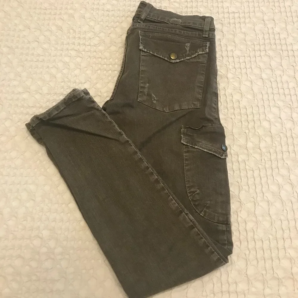 Current/Elliot Cargo Jeans Skinny 27 - Picture 2 of 6